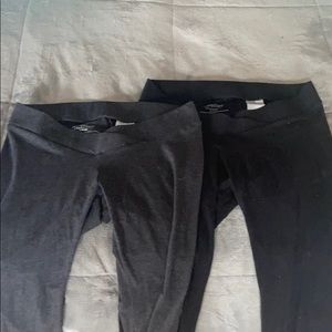 Motherhood Maternity Bumpstart leggings 2pk Sz S